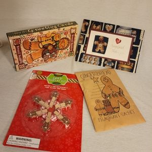 Gingerbread knickknack Bundle (4)